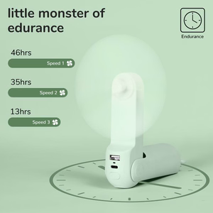 JisuLife Handheld Fan 8 Plus Green
