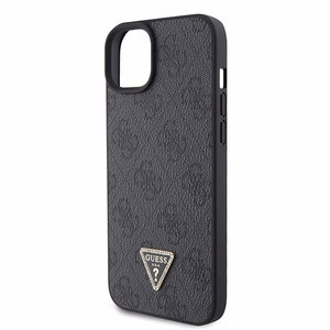 Guess case for iPhone 15 Plus 6,7" GUHCP15MP4TDSCPK black hardcase Crossbody 4G Metal Logo