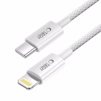 Tech-Protect UltraBoost USB-C / Lightning PD27W/3A laidas 200 cm - pilkas