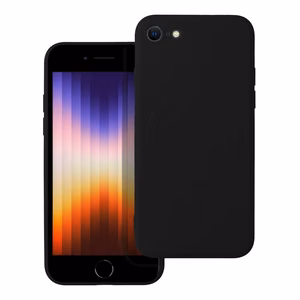 SILICONE MAG COVER dėklas telefonui, suderinamas su MagSafe, IPHONE 7 / 8 / SE 2020 / SE 2022, juodas