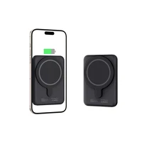 Tech-Protect LifeMag PB10 išorinė baterija su MagSafe 5000mAh 15W USB-C prievadas - juoda + USB-C kabelis