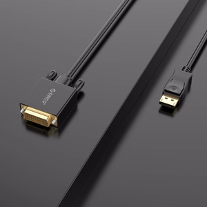 Orico XD-DTD DisplayPort–DVI, 4K laidas, 3 m – juodas