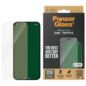 PanzerGlass Ultra-Wide Fit grūdintas apsauginis stiklas Google Pixel 9 Pro XL telefonui – skaidrus