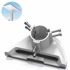 Pole Mount Pipe Adapter for Starlink Mini