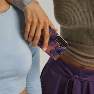 Tech-Protect Lamano MagSafe Dėklas for Samsung Galaxy S26 - rudas-violetinis