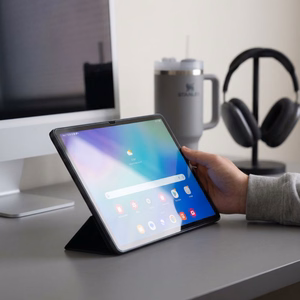 Tech-Protect Glass Fit+ 2 vnt. grūdintų stiklų rinkinys, skirtas Samsung Galaxy Tab S12+ 12.4"