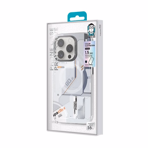Benks Magnetinis Mecha serijos dėklas Iphone 16 Plus baltas