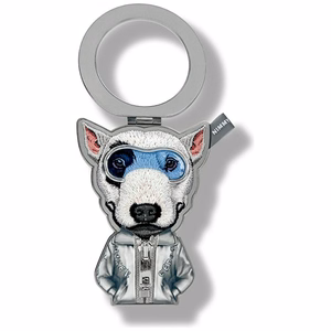 Nimmy Cool&Cute 2.0 Dog magnetinis pakabukas pilkas