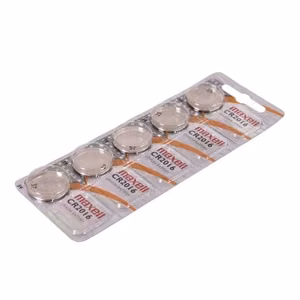 MAXELL specializuota baterija CR2016, 5 vnt.