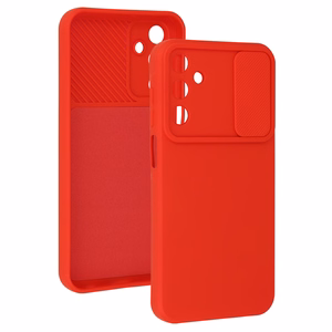 Camshield Soft dėklas telefonui Samsung Galaxy A15 4G/5G raudonas