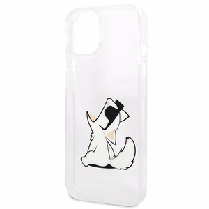Karl Lagerfeld KLHCP14MCFNRC iPhone 14 Plus 6.7 "kietas dėklas skaidrus/permatomas Choupette Linksmybės