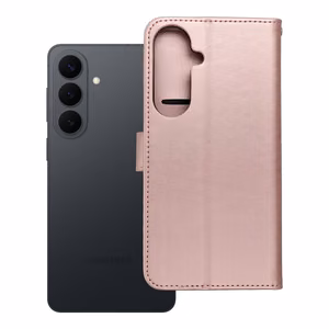 Чехол-книжка MEZZO для Samsung S26 Plus мандала розовое золото