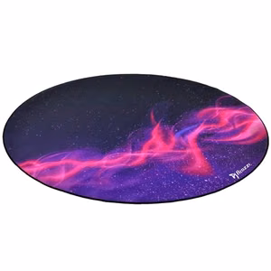 Arozzi Zona AZ-ZONA-PAD-GALAXY – round floor-protection mat, purple galaxy