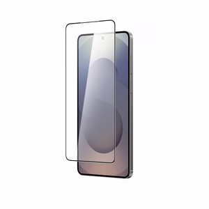 AmazingThing Radix grūdintas stiklas su juodu rėmeliu, skirtas Samsung S25 Edge