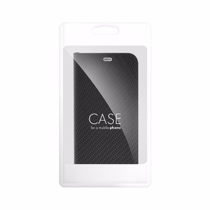 Atverčiamas dėklas skirtas Samsung A27 Luna Book Carbon juodas