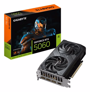 Gigabyte GeForce RTX 5060 WINDFORCE MAX OC 8GB (GV-N5060WF2MAX OC-8GD) - Vaizdo plokštė