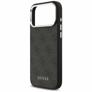 Guess 4G Classic Logo Magnetinis dėklas telefonui iPhone 17 Pro Max - juodas