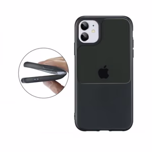 Dėklas "Protect Window Case" Samsung G996 S21 Plus juodas