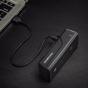 Rockbros 24510003001 priekinis dviračio žibintas 260 lm + USB-C - USB-A laidas - juodas