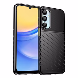 Thunder dėklas Samsung Galaxy A26 silikoninis šarvuotas - juodas
