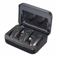 "Devia" mikrofonas "Smartfon Kintone Lightning" belaidis 2in1 juodas