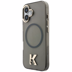 Karl Lagerfeld IML K Head Logo MagSafe Dėklas for iPhone 17 - juodas