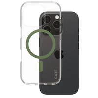CARE by PanzerGlass Flagmano dėklas telefonui iPhone 16 Pro 6.3" žalias/žalias Magnetinis 1370