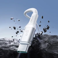 Joyroom S-A28 Flash serijos 3A USB-A - USB-C kabelis 2m - baltas