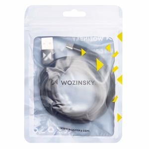 Wozinsky Kabelis USB - USB Type-C 2,4A 2m juodas (WUC-C2B)