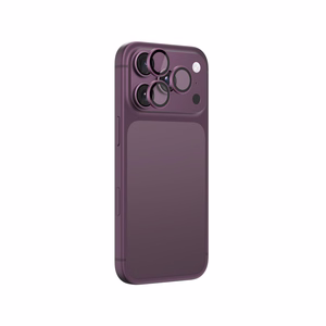 AmazingThing Titan Vision Lens safyro stiklo kameros objektyvų apsauga, skirta iPhone 18 Pro / 18 Pro Max – spalva: violetinė