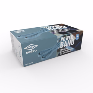 Umbro treniruočių pasipriešinimo juosta, 15 kg, mėlyna