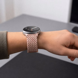 Tech-Protect NylonMag dirželis, skirtas „Samsung Galaxy Watch 40/44/46 mm“ – rožinis