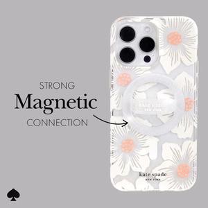 MagSafe magnetinis telefono laikiklis pirštui Kate Spade New York Magnetic Loop Grip, „The Sparkle Silver“