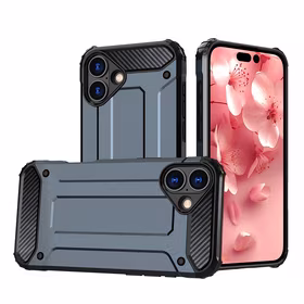 Hybrid Armor dėklas telefonui iPhone 16 - mėlynas