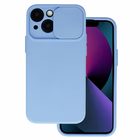 Dėklas telefonui Camshield Soft iPhone 14 Pro Max šviesiai violetinis (m)