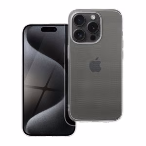 Чехол для iPhone 15 PRO, прозрачный 2 мм (защита камеры)