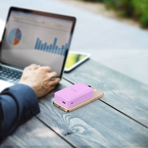 Tech-Protect PB12 LifeMag MagSafe 20000mAh Išorinė baterija (f) - violetinė