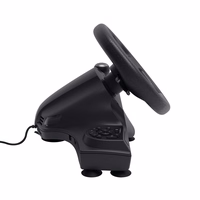 Trust GXT 289 Movi Juoda USB Vairas + pedalai Nintendo Switch, PlayStation 4, Xbox One S, Xbox One X, Xbox Series S, Xbox Series X