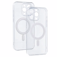 TEL PROTECT MagSilicone dėklas telefonui Iphone 15 Pro Max, permatomas