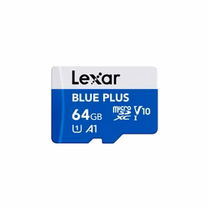 Atminties kortelė Micro SDXC 64GB UHS-I Lexar su adapteriu