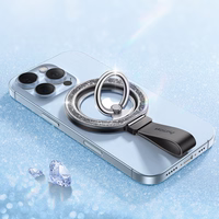 Joyroom JR-ZS425 magnetinis žiedinis laikiklis - juodas