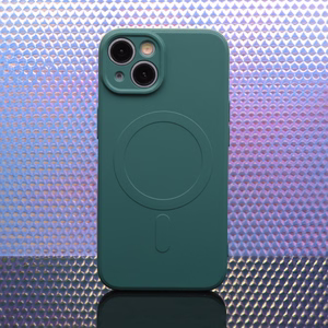 "Simple Color Mag" dėklas "iPhone 16 Plus" 6,7" tamsiai žalias