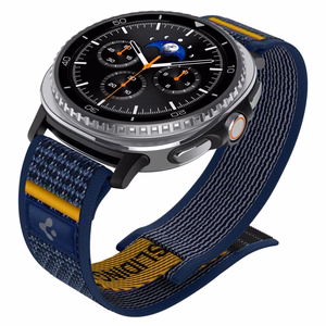SPIGEN ATHLEX AIR dirželis SAMSUNG GALAXY WATCH 8 / CLASSIC (40 / 44 / 46 MM) ACTIVE tamsiai mėlynas