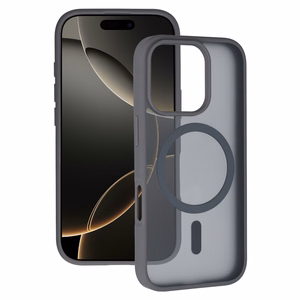 Tel Protect Aura Matte Magsafe dėklas Iphone 16, pilkas