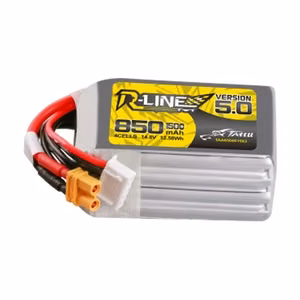 Tattu R-Line, версия 5.0, 850 мА·ч, 14,8 В, 4S1P, 150C, XT30U-F