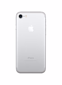 Galinis dangtelis iPhone 7 Silver pilnas su šleifais originalus (used Grade B)