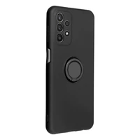 SILIKONINIS RING dėklas for SAMSUNG A57 5G juodas