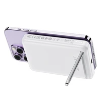 Magnetinė išorinė baterija Acefast M6 PD 20W 10000mAh + laidas (balta)