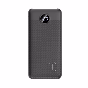 VEGER išorinė baterija 10000 mAh PD QC3.0 2A 20W L10S (W1105PD) juoda
