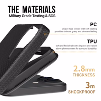 Dėklas Perfectionists Triangle Mag Case Apple iPhone 11 juodas